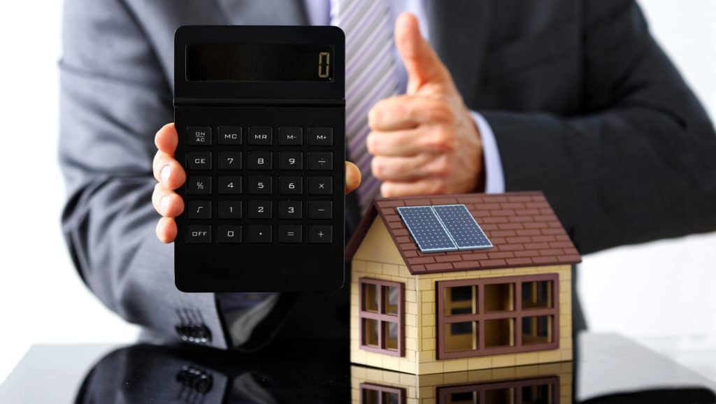 Calculator-And-A-Small-House