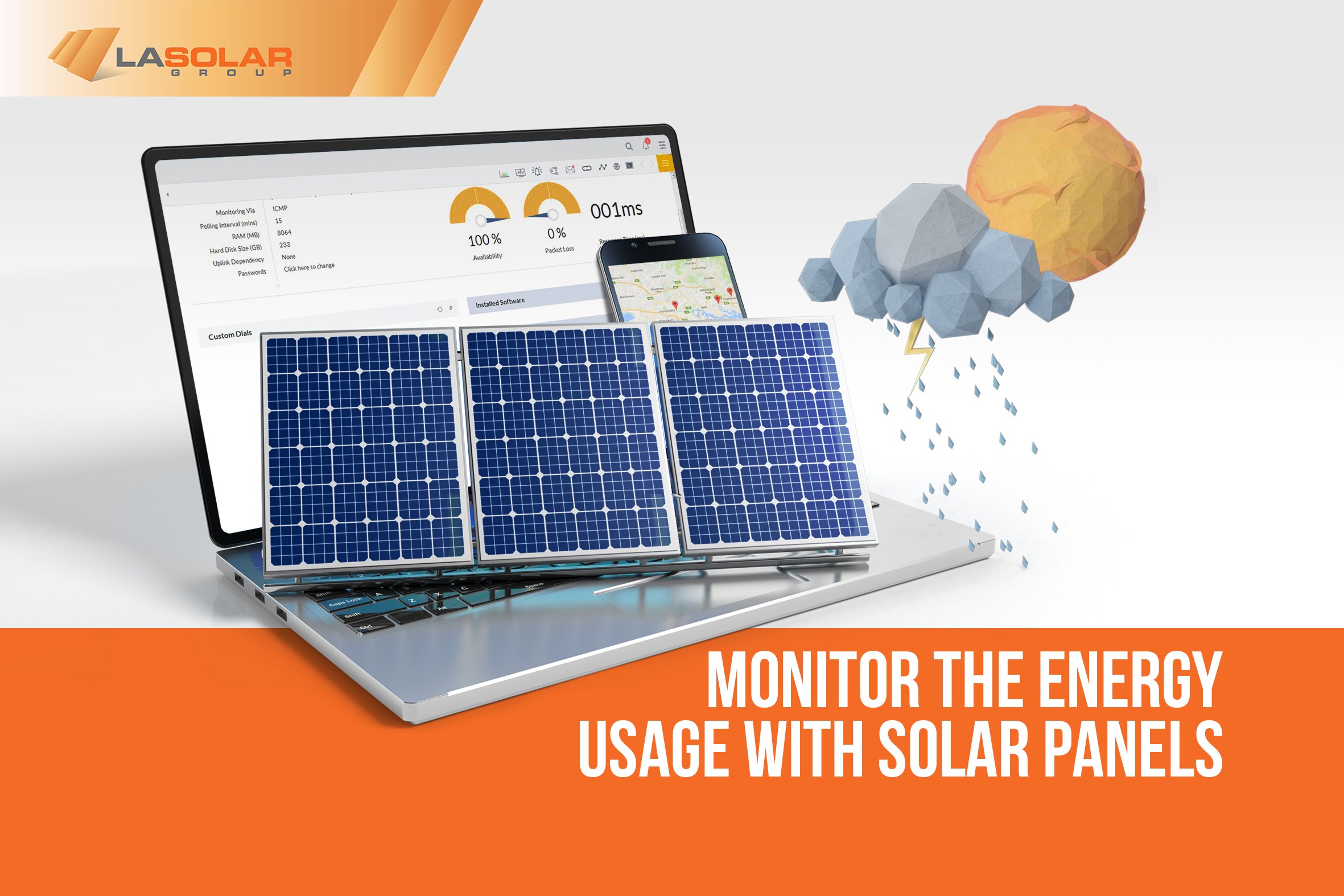 Read more about the article Monitor The Energy Usage With Solar Panels